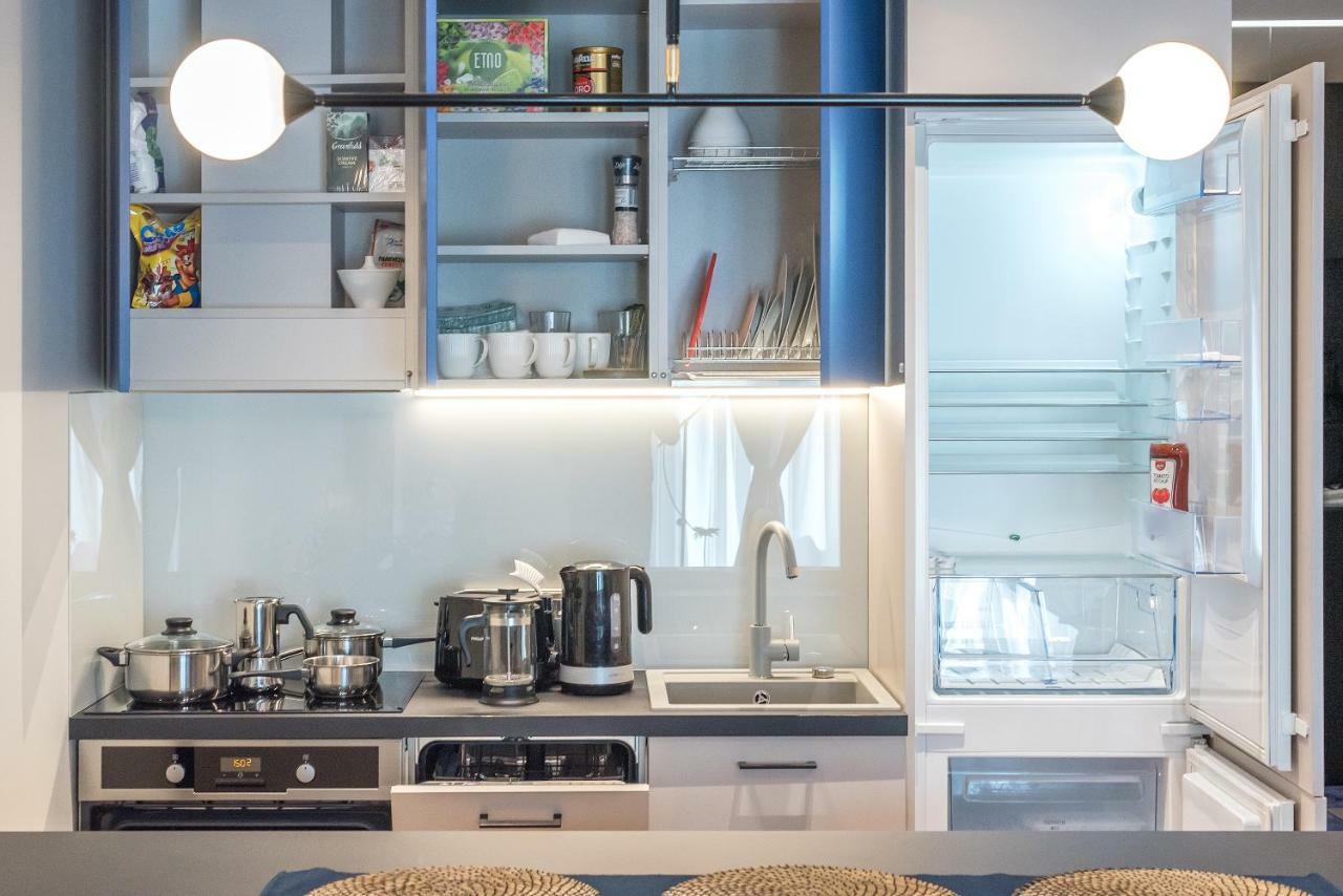Happy Inn Gold Studio, Self Check-In, Parking In The Underground Garage Vilnius Bagian luar foto